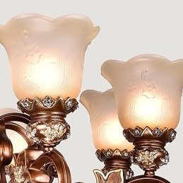 Lysekrone Tradisjonell Klassisk Retro Metall