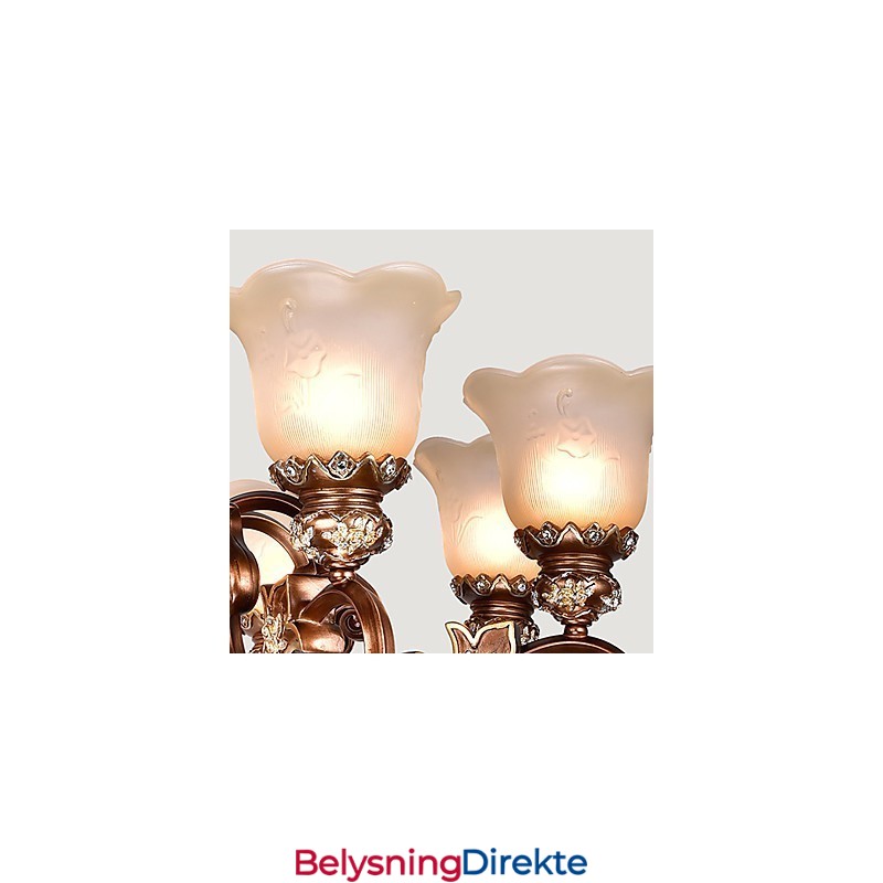 Lysekrone Tradisjonell Klassisk Retro Metall