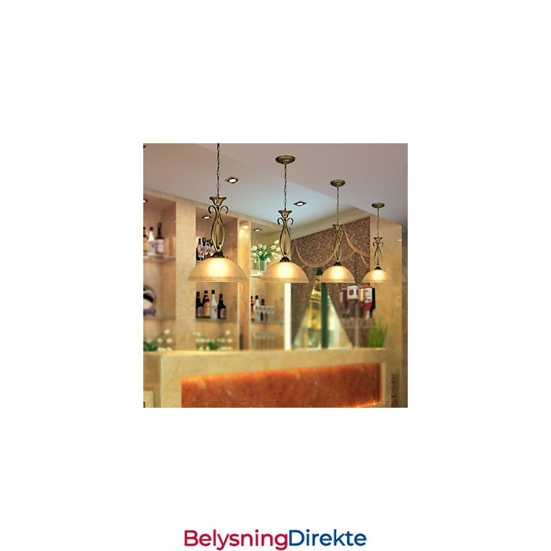 Nordlig Landlig Bordlampe Er Moderne Og Kontrakterte Ideer Med Ett Hode, Droplight I Glass