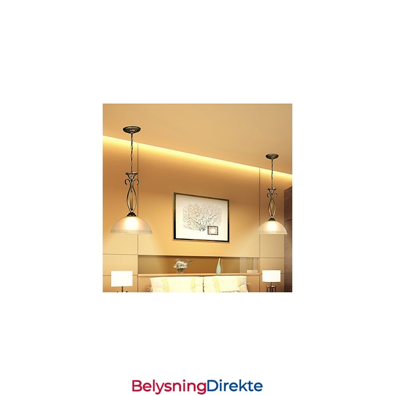 Nordlig Landlig Bordlampe Er Moderne Og Kontrakterte Ideer Med Ett Hode, Droplight I Glass