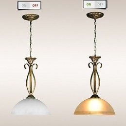 Nordlig Landlig Bordlampe Er Moderne Og Kontrakterte Ideer Med Ett Hode, Droplight I Glass