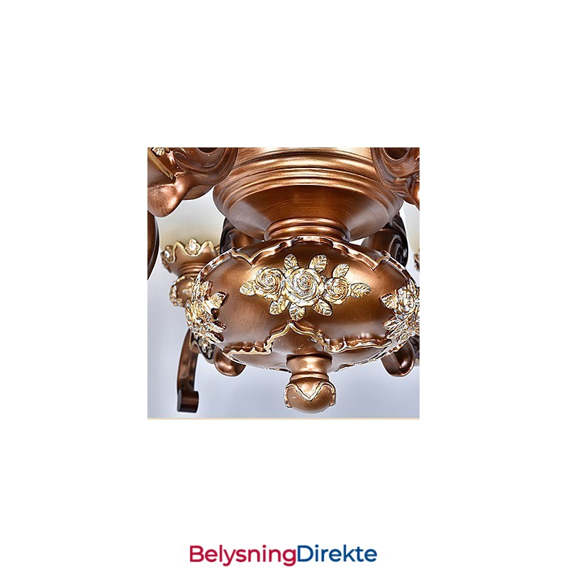 Lysekrone Tradisjonell Klassisk Retro Metall