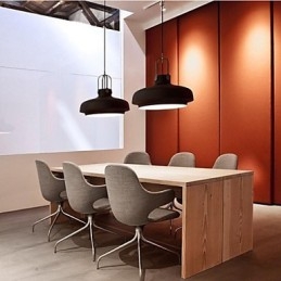 Moderne, Moderne, Landlig Metallpendellampe