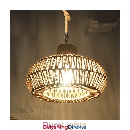 Vintage Håndlagde Kunstverk, Kreativ Lysekronelampe.