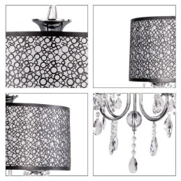 Tradisjonell Klassisk Krystallkrone I Metall