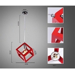 Tradisjonell Klassisk Mini-Stil Maleri Metalllysekrone