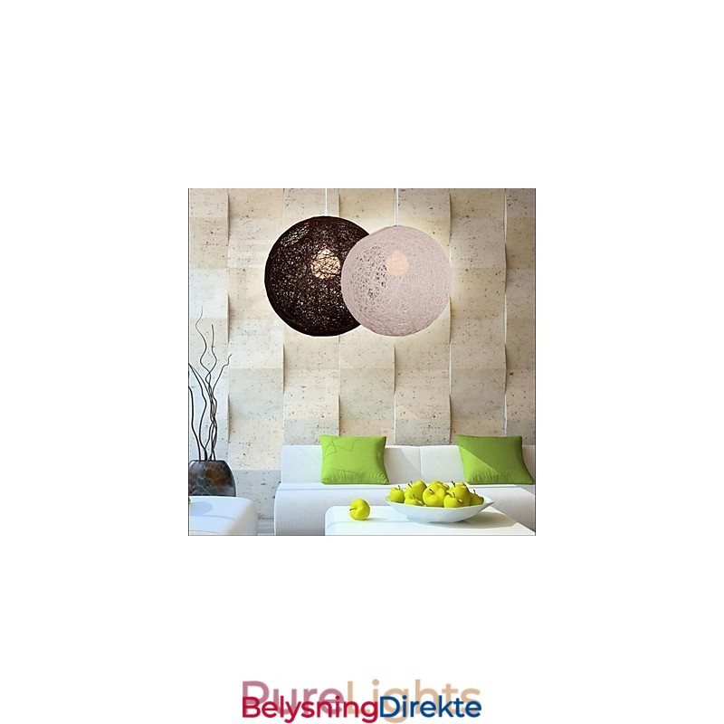 Kreativ Amerikansk Landlig Kreativ Cany Kunst Farge Dråpelys Og Sfærisk Form Lampelys