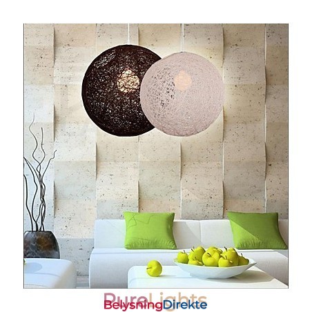 Kreativ Amerikansk Landlig Kreativ Cany Kunst Farge Dråpelys Og Sfærisk Form Lampelys