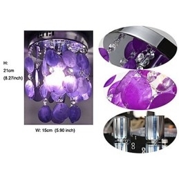 Moderne, Moderne Pendellampe I Ministil I Krom