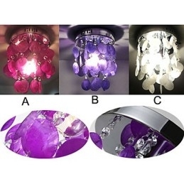 Moderne, Moderne Pendellampe I Ministil I Krom