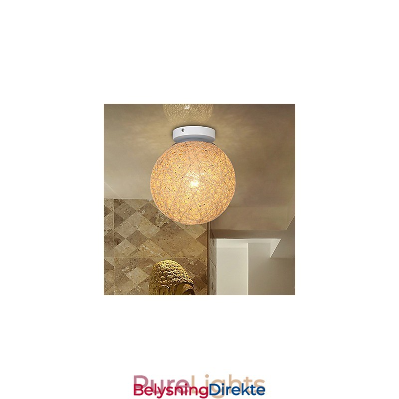 Stokken Utgjør Hampball Kreativ Mote Og For Å Absorbere Kuppellys