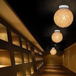 Stokken Utgjør Hampball Kreativ Mote Og For Å Absorbere Kuppellys