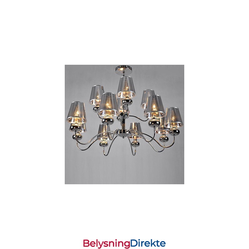 Moderne Samtidsstil Tradisjonell Klassisk Mini-Stil Krom Metall Lysekrone Anhengslampe Spisestue