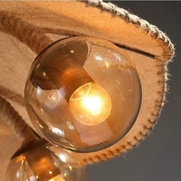 Landlig Maling Metall Lysekrone Anhengslampe Soverom