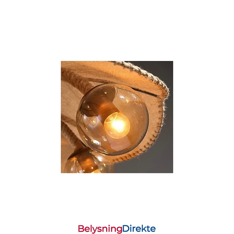 Landlig Maling Metall Lysekrone Anhengslampe Soverom