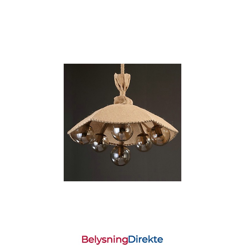 Landlig Maling Metall Lysekrone Anhengslampe Soverom