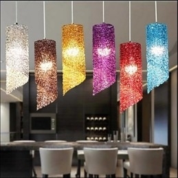 Enkelthodede Sylindriske Runde Lange Aluminiumsylinder Kreative Lamper