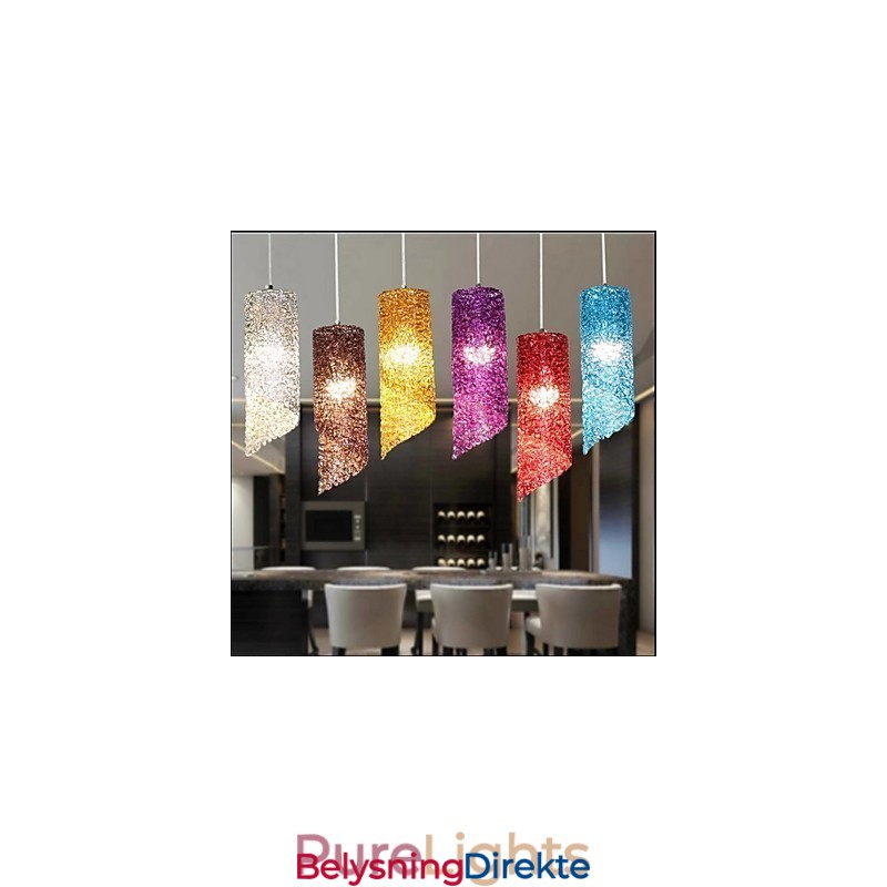 Enkelthodede Sylindriske Runde Lange Aluminiumsylinder Kreative Lamper