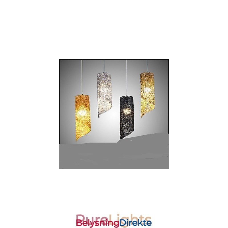 Enkelthodede Sylindriske Runde Lange Aluminiumsylinder Kreative Lamper