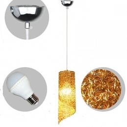 Enkelthodede Sylindriske Runde Lange Aluminiumsylinder Kreative Lamper