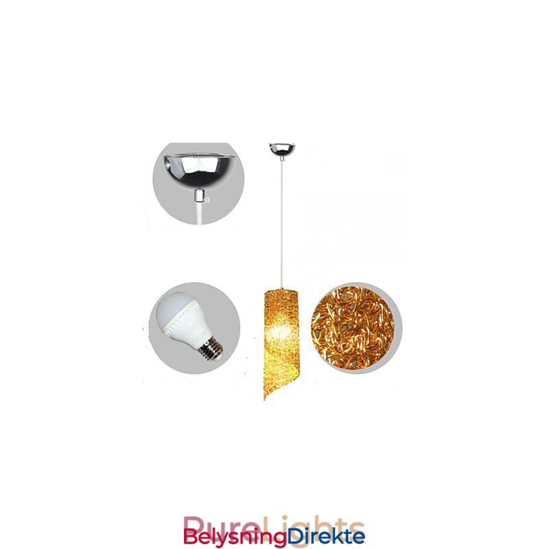 Enkelthodede Sylindriske Runde Lange Aluminiumsylinder Kreative Lamper