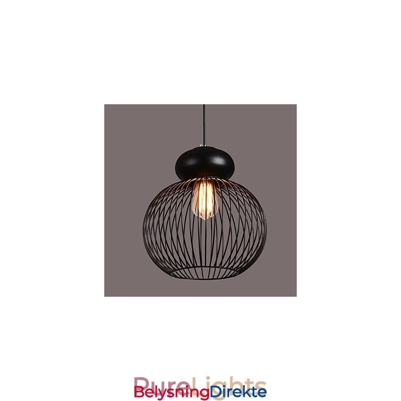 Retro Designer Metall Pendellampe