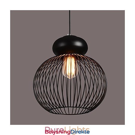 Retro Designer Metall Pendellampe