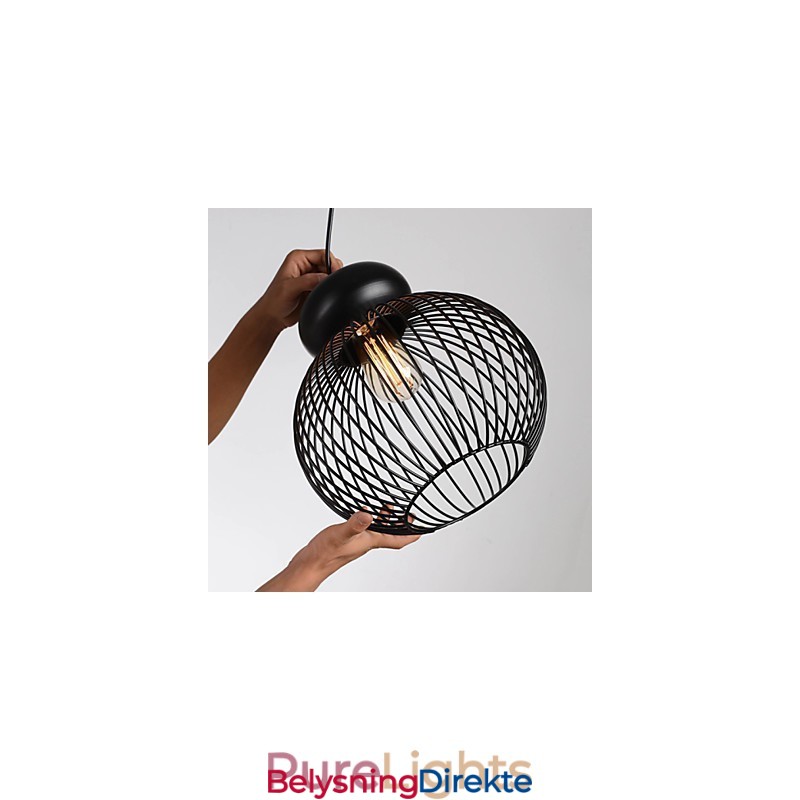 Retro Designer Metall Pendellampe