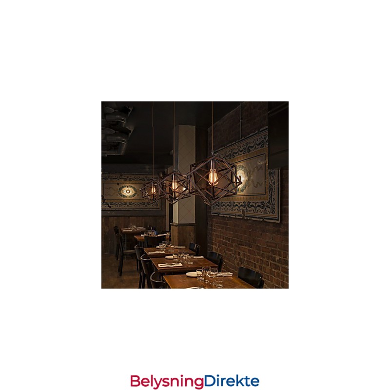 Retro Klassiske Metalltaklamper Enkle Pendellamper Kafependellampe