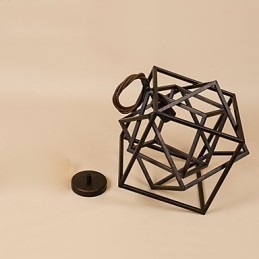 Retro Klassiske Metalltaklamper Enkle Pendellamper Kafependellampe