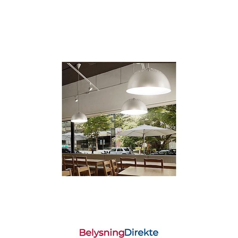 Minimalistisk Anhengslampe I Vintage-Stil Med 1 Lys Og Utskåret Skjerm