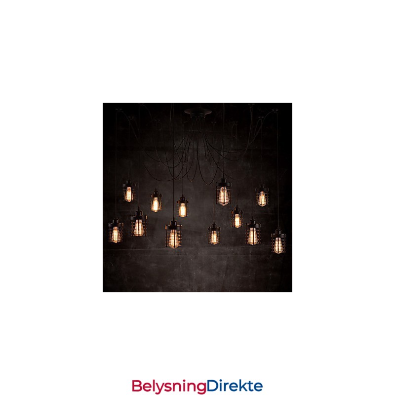 Amerikansk Landlig Retro 12-Hodet Skjønnhetsblomst Anheng