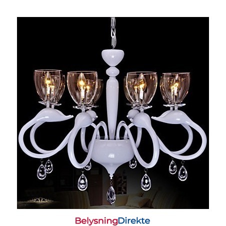 Europeisk Stil Krystalldråpelys Individualitet Kreativ Svane