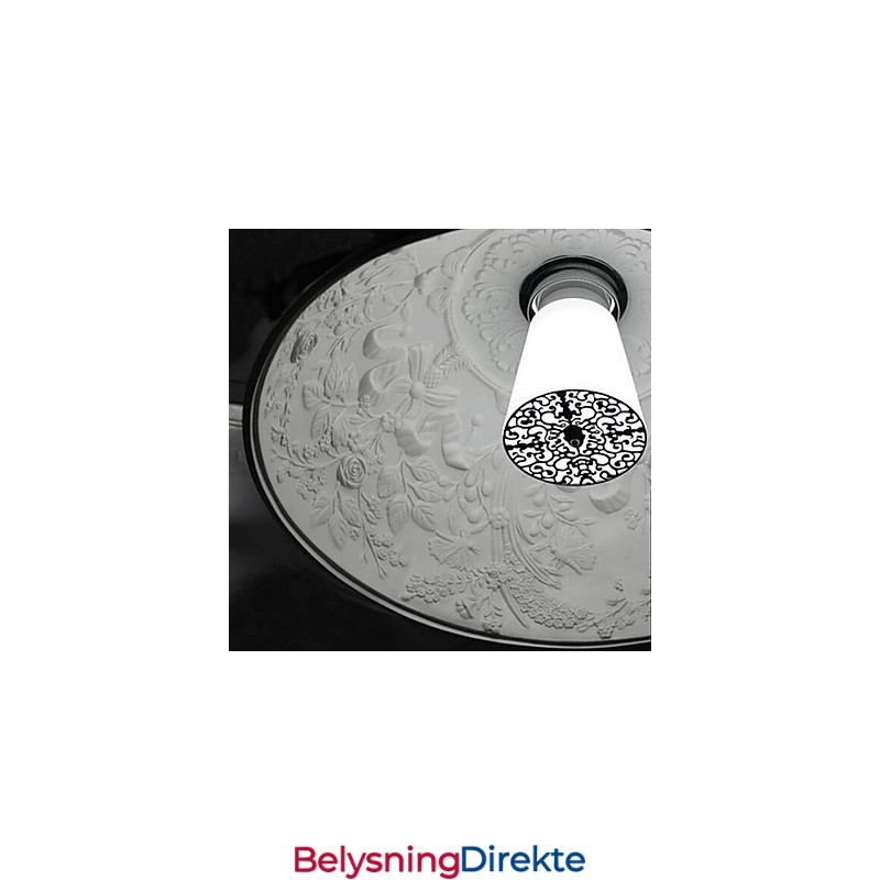 Moderne Samtidsmaleri Harpiks Pendellampe