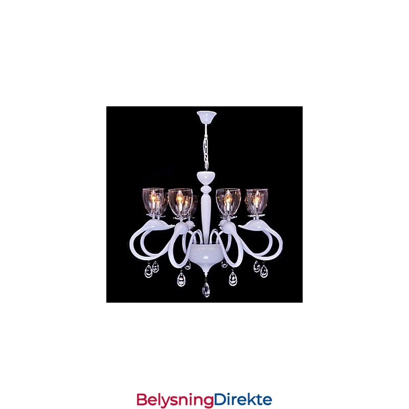 Europeisk Stil Krystalldråpelys Individualitet Kreativ Svane