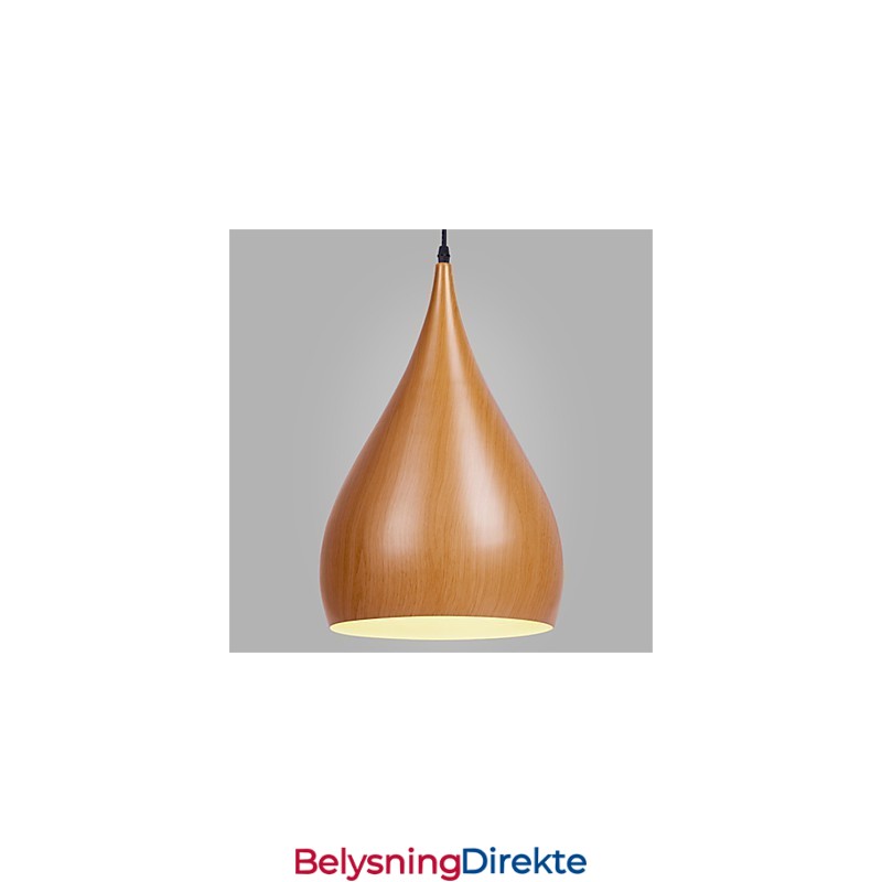 Retro Pendellampe I Trestruktur I Metall Kafépendellamper