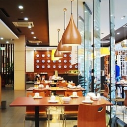 Retro Pendellampe I Trestruktur I Metall Kafépendellamper