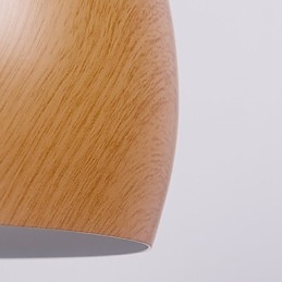 Retro Pendellampe I Trestruktur I Metall Kafépendellamper