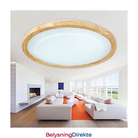 Moderne Samtids Landlig Ministil Andre Tre Bambus Pendellampe