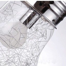 Pendellamper Tradisjonell Klassisk Rustikk Hytte Vintage Retro Glass