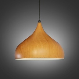 Retro Pendellampe I Trestruktur I Metall Kafépendellamper