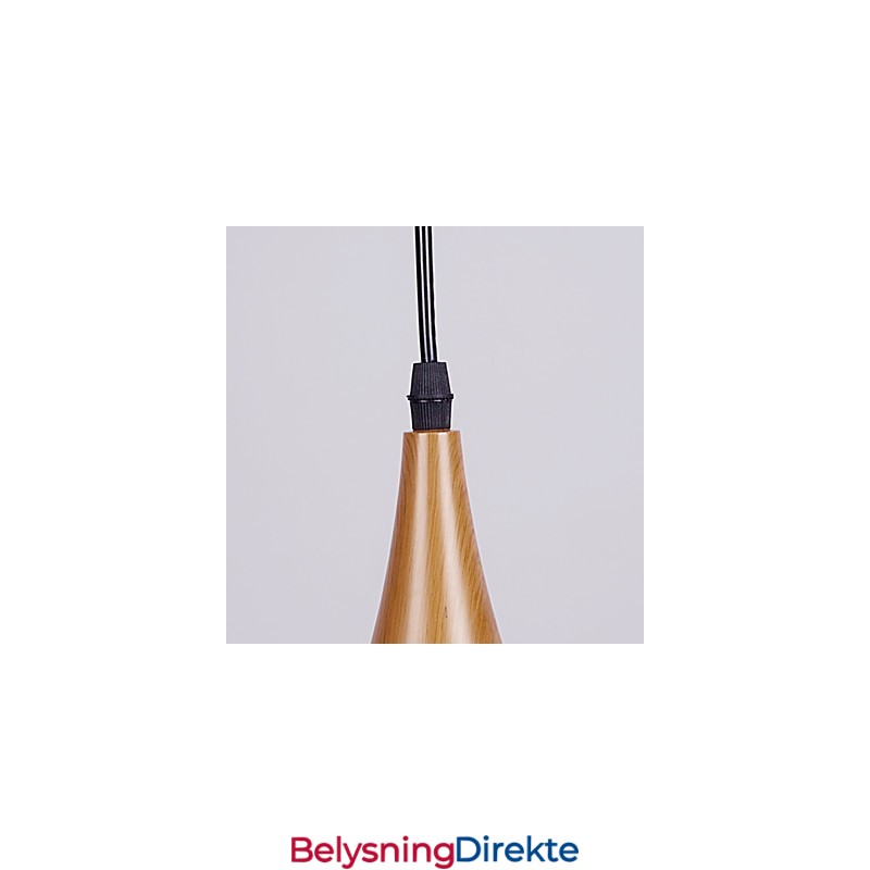 Retro Pendellampe I Trestruktur I Metall Kafépendellamper