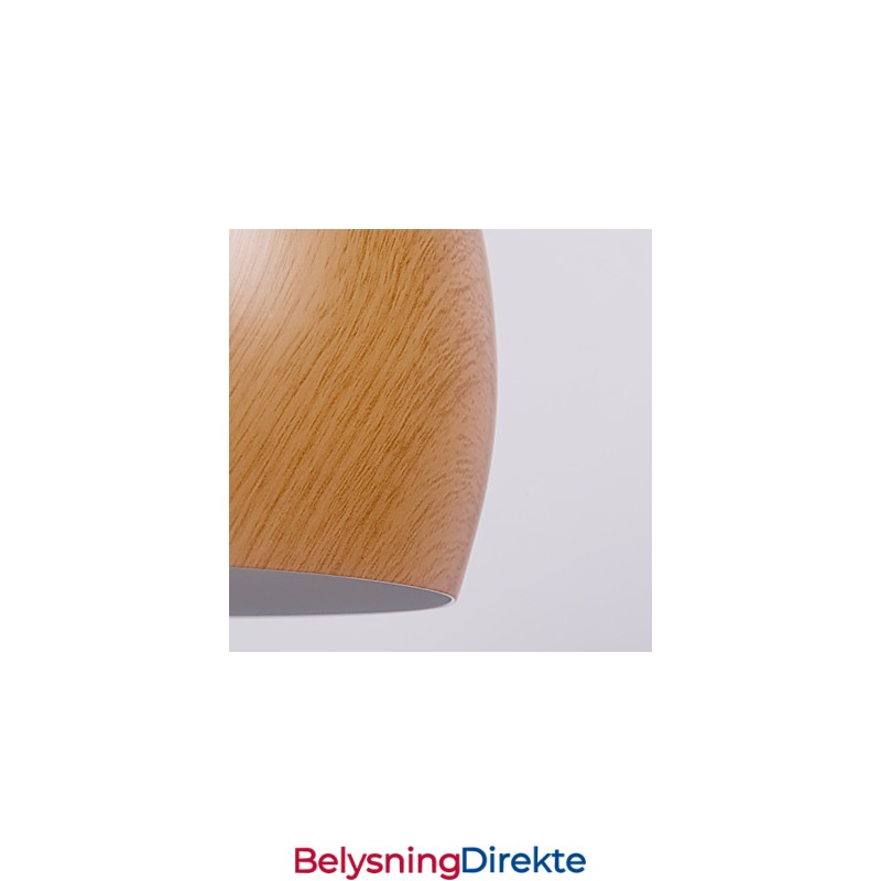 Retro Pendellampe I Trestruktur I Metall Kafépendellamper