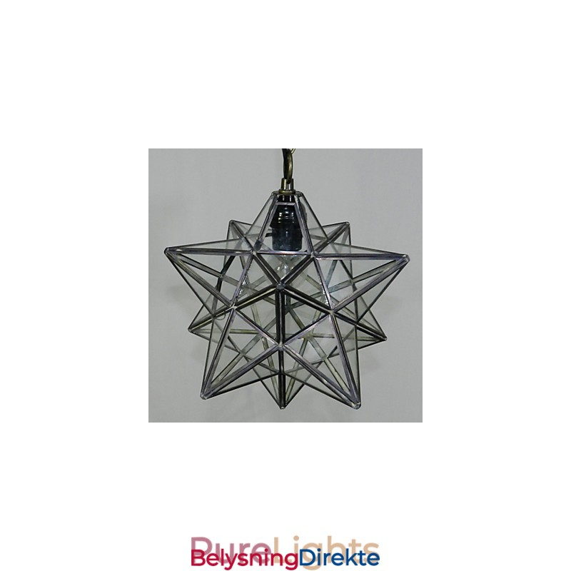 Pentagon Star Light – En Sammentrukket Og Moderne Lysekronelampe