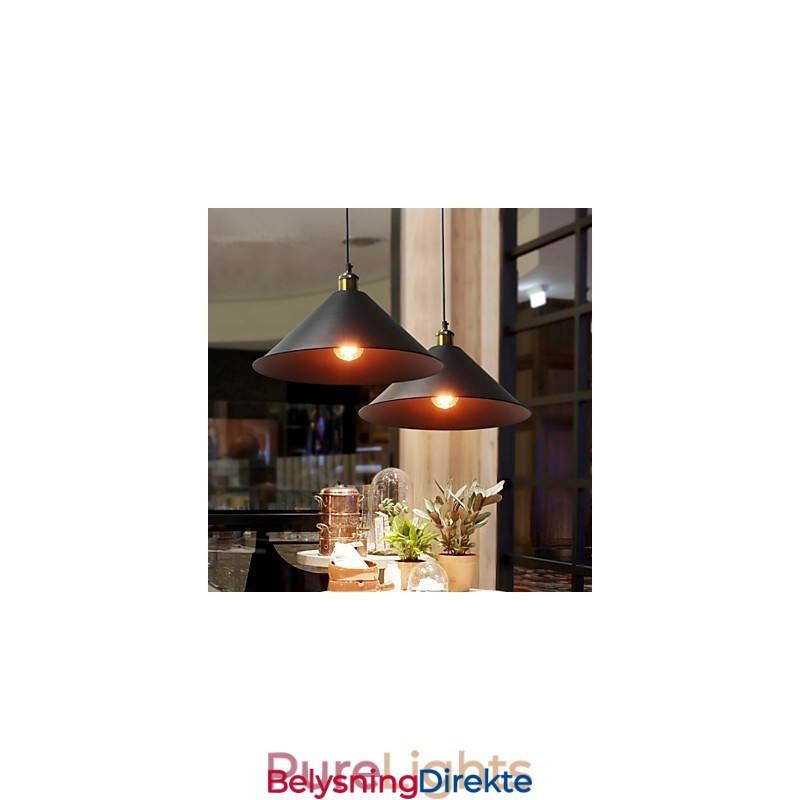 Metall Pendellampe Fra Country Designers