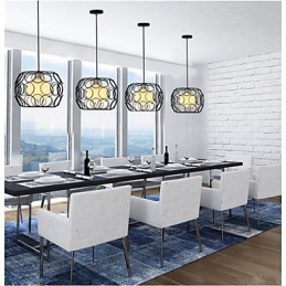 Kreativ, Kontraktsfestet Nordisk Smijernsglasslampe Med Ett Hode