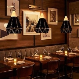 Retro Klassiske Metalltaklamper Enkle Pendellamper Kafependellampe