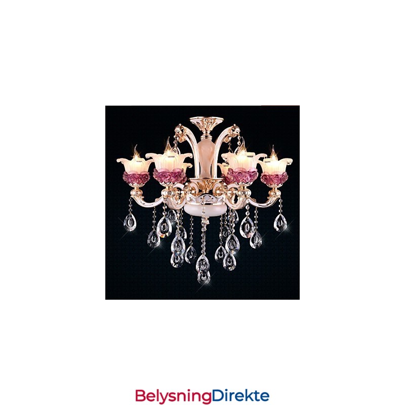 Moderne, Enkel Europeisk Stil Kinesisk Lilla Jadekrystallanheng