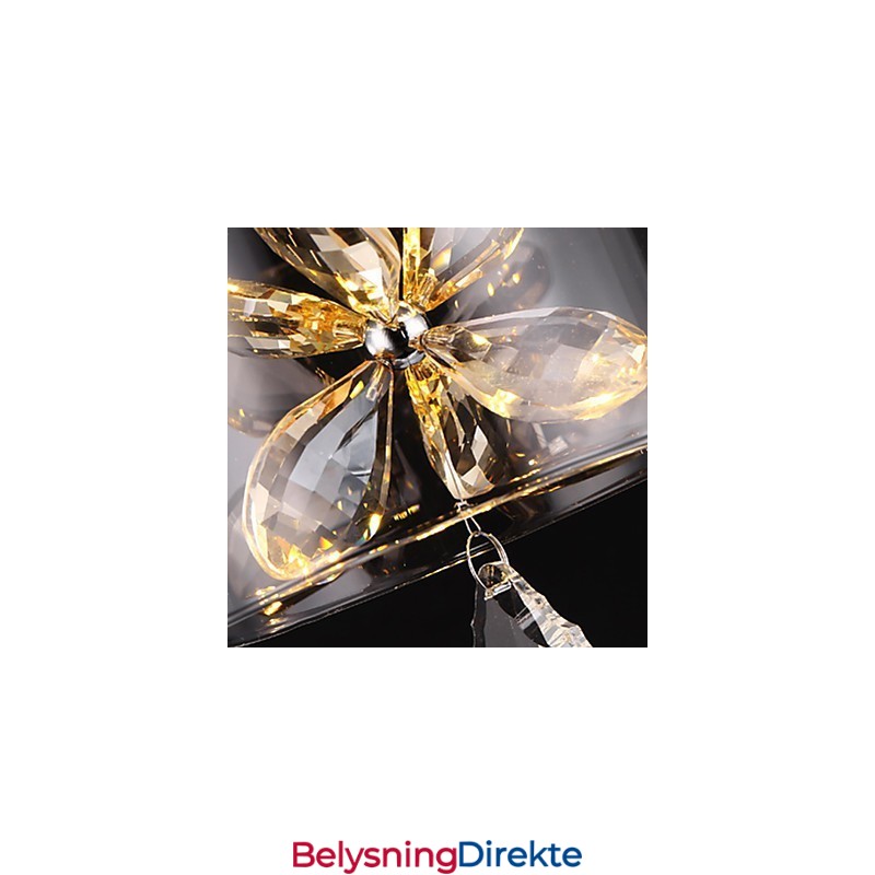 Moderne Samtids Krystall Andre Glass Pendellampe