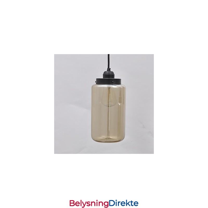 Amerikansk Retro Minimalistisk Lysekrone I Ett Glass